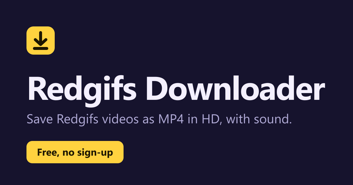 redgif save